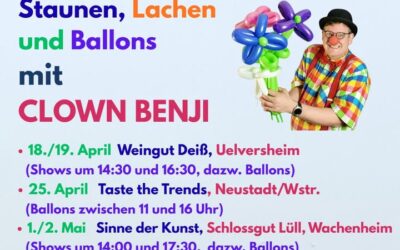 Frühling: Kinderprogramm mit Clown Benji