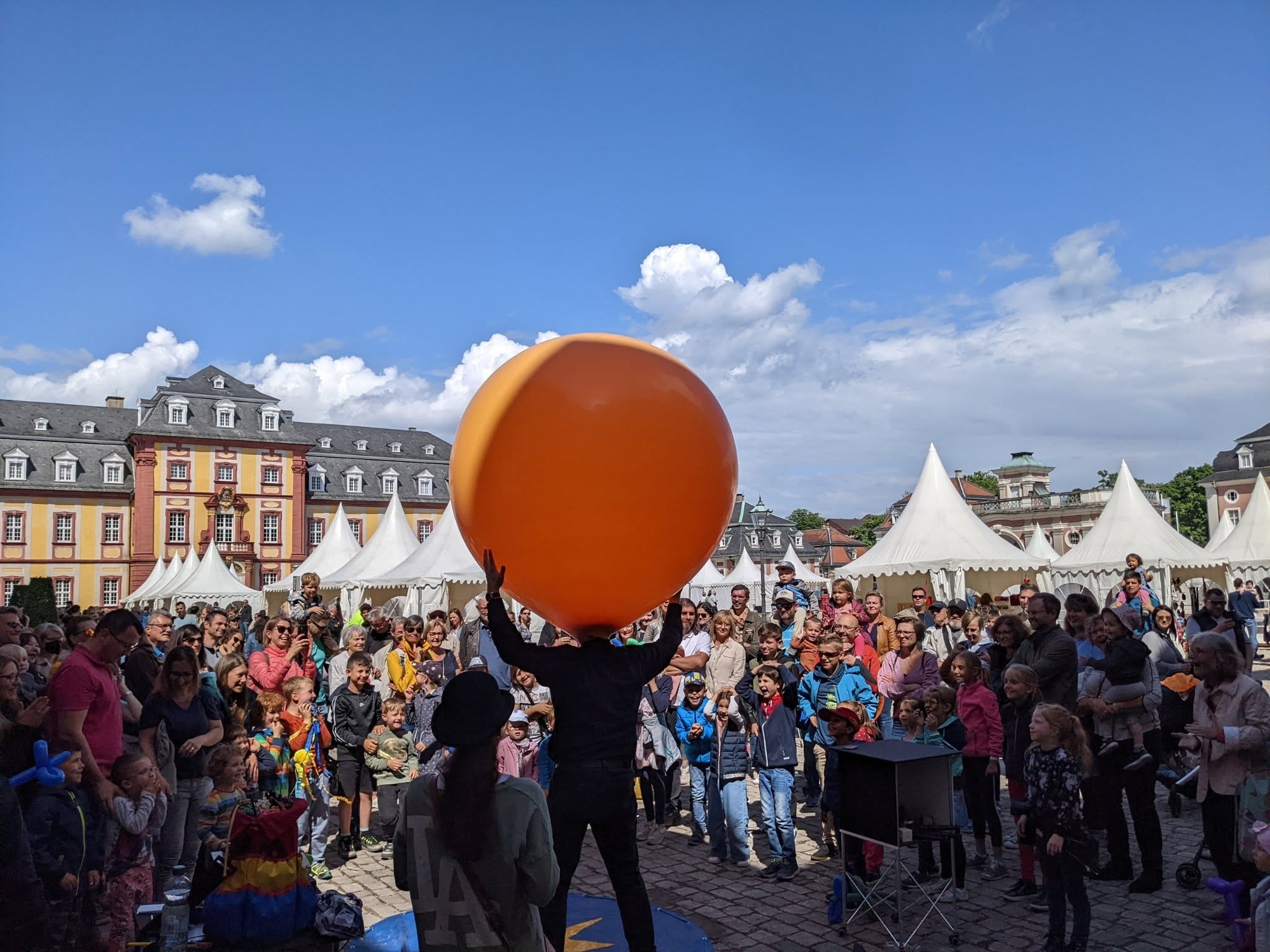 Clown-riesenballon